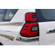 Задні ліхтарі LED Chrome V1 (2017-2023, 2 шт) для Toyota Land Cruiser Prado 150 2009-2023 рр.