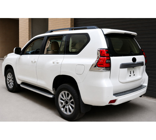 Задні ліхтарі LED Chrome V2 (2017-2023, 2 шт) для Toyota Land Cruiser Prado 150 2009-2023 рр.