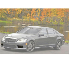 Комплект решіток в протитуманки (S63/65) для Mercedes S-сlass W221 2005-2013 рр.