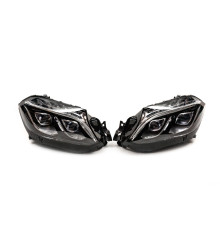Передні фари Xenon to LED (для переобладнаних авто з GL в GLS, 2 шт) для Mercedes GL/GLS сlass X166 2012-2019 рр.