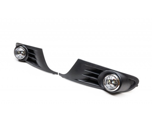 Протитуманки із вставками (з LED лампою) для Volkswagen Golf 6 2008-2014 рр.