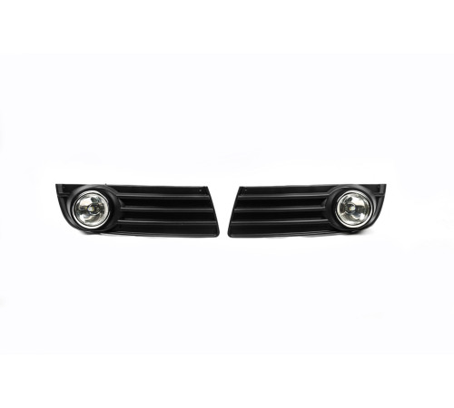 Протитуманки з вставками (з LED лампою) для Volkswagen Jetta 2006-2011 рр.