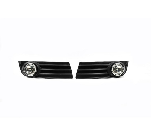 Протитуманки з вставками (з LED лампою) для Volkswagen Jetta 2006-2011 рр.