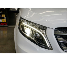 Передні фари V-class дизайн LED (для Vito, 2 шт) для Mercedes Vito/V-class W447 2014- рр.