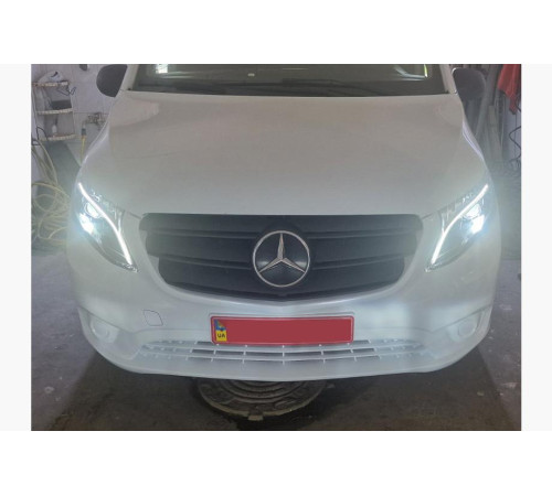 Передні фари V-class дизайн LED (для Vito, 2 шт) для Mercedes Vito/V-class W447 2014- рр.