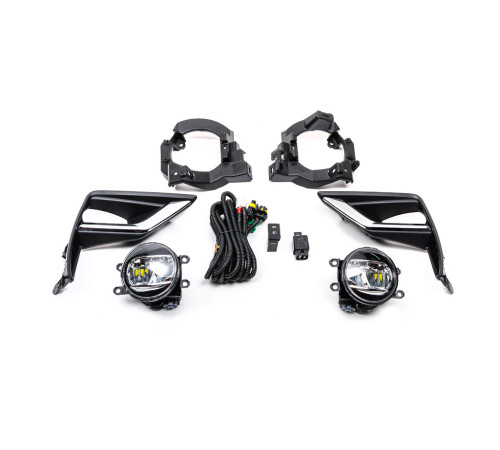 Протитуманки LED з кронтшейнами (2 шт., 2017+) для Toyota Land Cruiser Prado 150 2009-2023 рр.