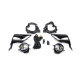 Протитуманки LED з кронтшейнами (2 шт., 2017+) для Toyota Land Cruiser Prado 150 2009-2023 рр.