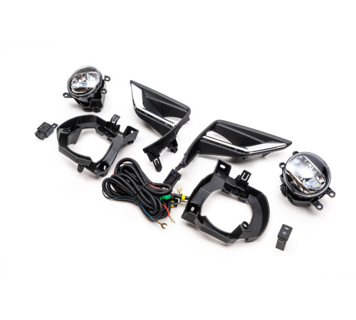 Протитуманки LED з кронтшейнами (2 шт., 2017+) для Toyota Land Cruiser Prado 150 2009-2023 рр.