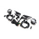 Протитуманки LED з кронтшейнами (2 шт., 2017+) для Toyota Land Cruiser Prado 150 2009-2023 рр.