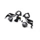 Протитуманки LED з кронтшейнами (2 шт., 2017+) для Toyota Land Cruiser Prado 150 2009-2023 рр.