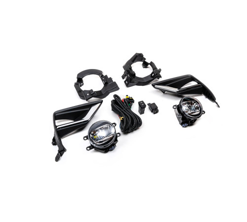 Протитуманки LED з кронтшейнами (2 шт., 2017+) для Toyota Land Cruiser Prado 150 2009-2023 рр.