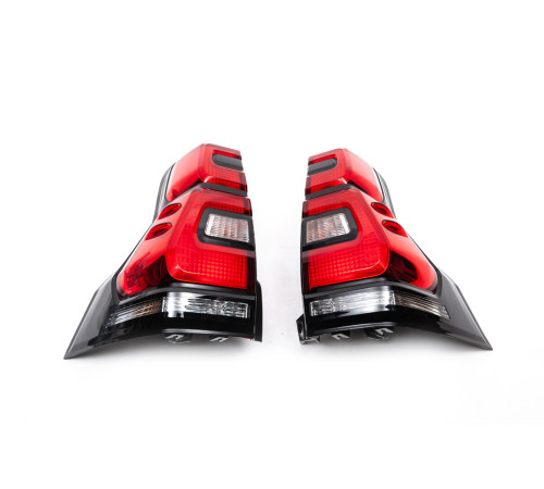 Задні ліхтарі LED V1 (2017-2023, 2 шт) для Toyota Land Cruiser Prado 150 2009-2023 рр.