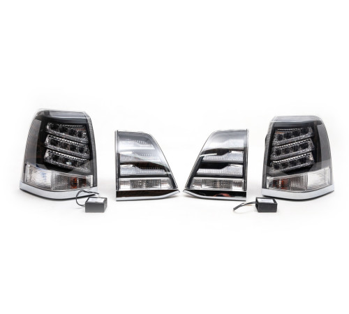 Задні ліхтарі 2007-2015 (BlackEdition) для Toyota Land Cruiser 200 2007-2021 рр.