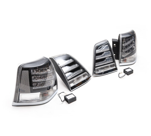 Задні ліхтарі 2007-2015 (BlackEdition) для Toyota Land Cruiser 200 2007-2021 рр.