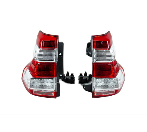 Задні ліхтарі дизайн-2013 (2009-2017, 2 шт) для Toyota Land Cruiser Prado 150 2009-2023 рр.