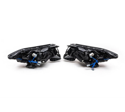 Передня оптика Lexus-design 4-LED V1 (2017+, 2 шт) для Toyota Land Cruiser Prado 150 2009-2023 рр.