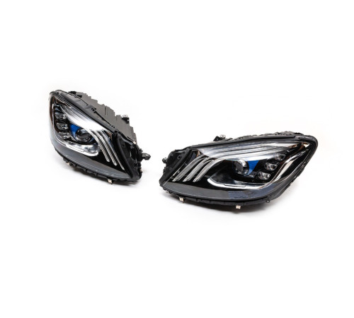 Рестайлінг передні фари з блоками (OEM) для Mercedes S-сlass W222 2013-2022 рр.
