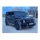 Накладки на фари з LED (5 діодів, комплект) для Mercedes G сlass W463 1990-2018 рр.