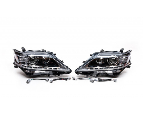 Передня оптика (2 шт, рестайлінг) для Lexus RX 2009-2015 рр.