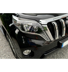 Передня оптика LED (2013-2017, 2 шт) Без AFR адаптації для Toyota Land Cruiser Prado 150 2009-2023 рр.