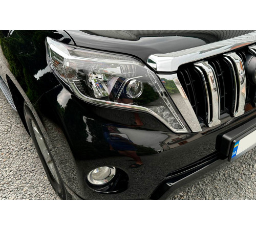 Передня оптика LED (2013-2017, 2 шт) Без AFR адаптації для Toyota Land Cruiser Prado 150 2009-2023 рр.