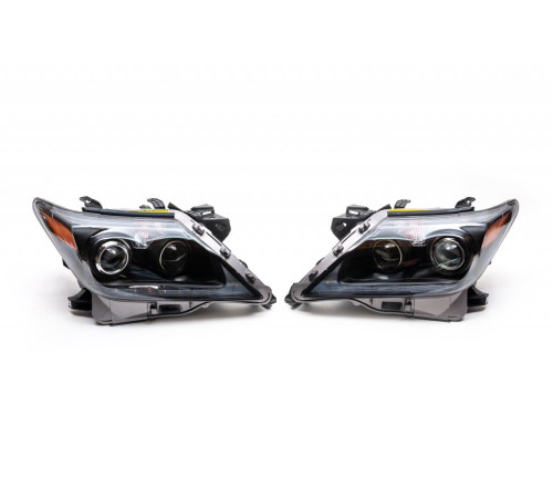 Передні фари 2012-2016 (Supercharger, 2 шт) з LED модулем для Lexus LX570/450d 2008-2022 рр.