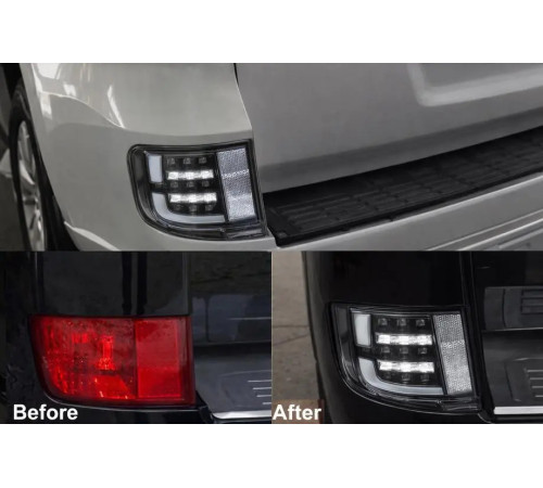 Задні протитуманки 2016-2021 (Executive Black) для Toyota Land Cruiser 200 2007-2021 рр.