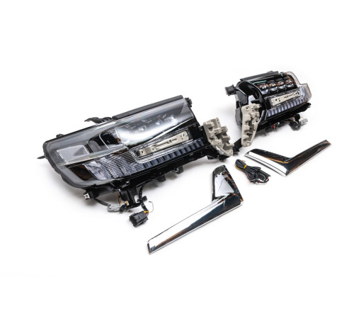 Передні фари 2016+ (Bugatti) для Toyota Land Cruiser 200 2007-2021 рр.