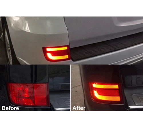 Задні протитуманки 2016+ (LED) для Toyota Land Cruiser 200 2007-2021 рр.