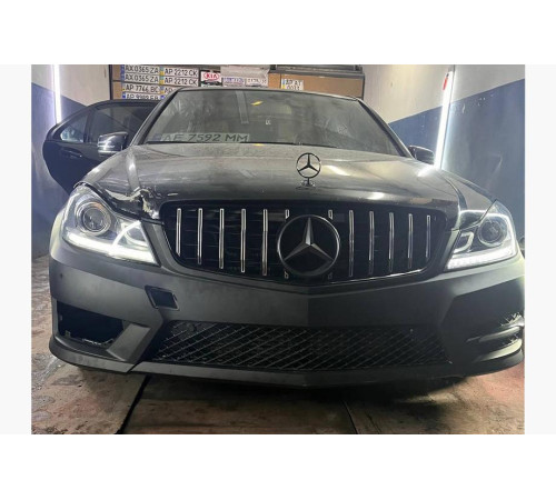 Передня оптика LED (2011-2015, 2 шт) для Mercedes C-class W204 2007-2015 рр.