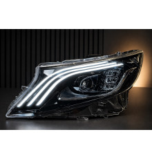 Передні фари Maybach-дизайн LED (для Vito, 2 шт) для Mercedes Vito/V-class W447 2014- рр.