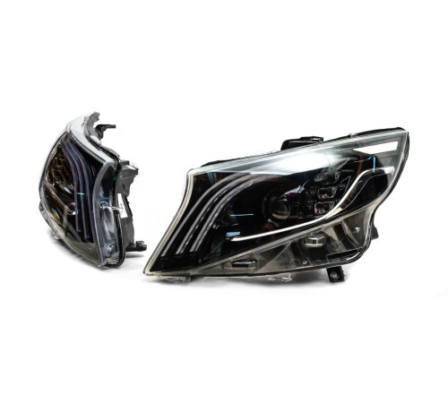 Передні фари Maybach-дизайн LED (для Vito, 2 шт) для Mercedes Vito/V-class W447 2014- рр.
