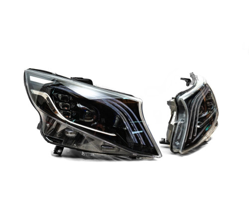Передні фари Maybach-дизайн LED (для Vito, 2 шт) для Mercedes Vito/V-class W447 2014- рр.