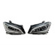 Передня оптика з LED (2 шт) для Mercedes CLA C117 2013-2019 рр.