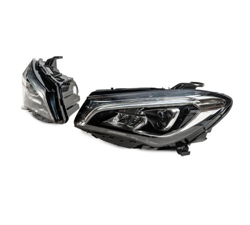 Передня оптика з LED (2 шт) для Mercedes CLA C117 2013-2019 рр.