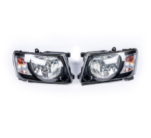 Передня оптика Safari Black (2004-2008, 2шт) для Nissan Patrol Y61 1997-2011 рр.