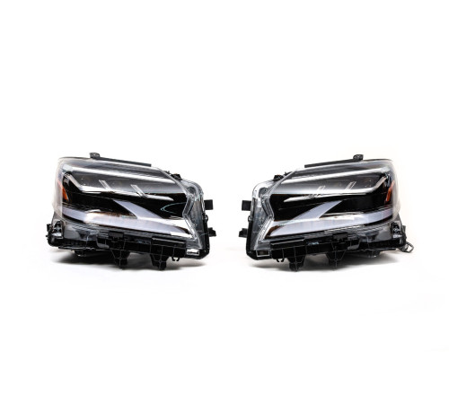 Передні фари в дизайні 2021-2023 років (2 шт, FullLed, з AFS) для Lexus GX460 2009-2023 рр.