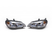 Передні фари (2 шт, світлі) для BMW X5 E70 2007-2013 рр.