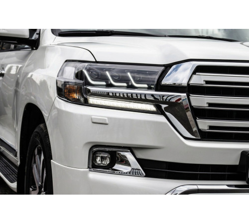 Передні фари 2016+ (LX-Design) для Toyota Land Cruiser 200 2007-2021 рр.