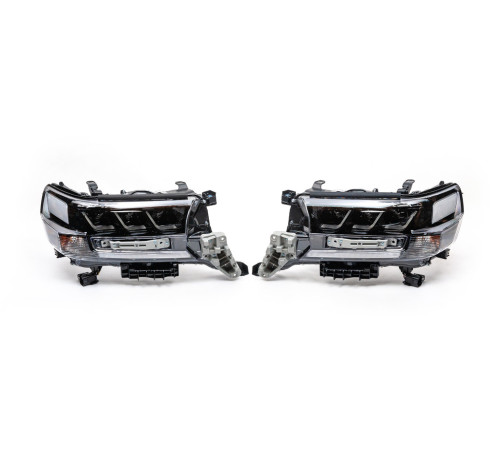 Передні фари 2016+ (LX-Design) для Toyota Land Cruiser 200 2007-2021 рр.