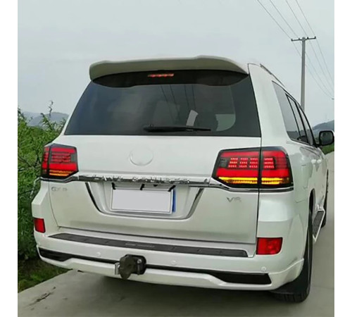 Задні ліхтарі 2016-2021 (Sequential Red) для Toyota Land Cruiser 200 2007-2021 рр.