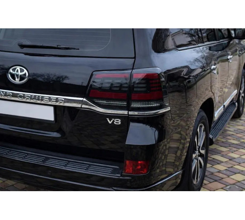 Задні ліхтарі 2016-2021 (Sequential Red) для Toyota Land Cruiser 200 2007-2021 рр.