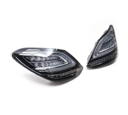 Задні ліхтарі BlackEdition V1 (2 шт) для Mercedes C-сlass W205 2014-2021 рр.
