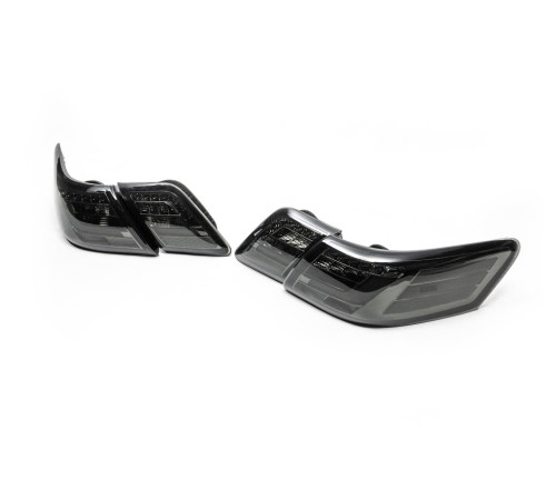 Задні ліхтарі (2 шт, LED Black) для Toyota Camry 2006-2011 рр.
