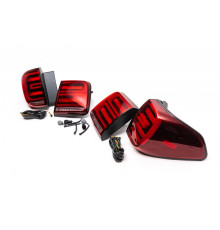 Задні LED ліхтарі (RED-Sequential) для Nissan Patrol Y62 2010-2024 рр.