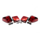 Задні LED ліхтарі (RED-Sequential) для Nissan Armada 2016-2024 рр.