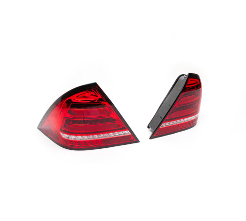 Задні стопи LED (2 шт) для Mercedes C-class W203 2000-2007 рр.
