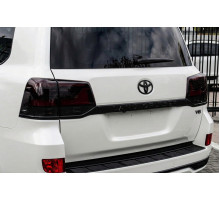 Задні ліхтарі 2016-2021 (Sequential Black) для Toyota Land Cruiser 200 2007-2021 рр.