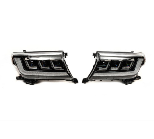 Передні фари 2007-2014 (Bugatti) для Toyota Land Cruiser 200 2007-2021 рр.