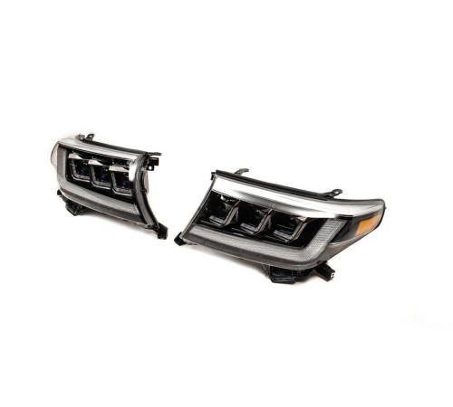 Передні фари 2007-2014 (Bugatti) для Toyota Land Cruiser 200 2007-2021 рр.